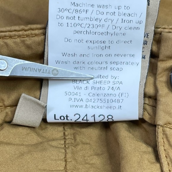 40Weft Men’s Lenny Chino Skinny Pants Size - Picture 6 of 7